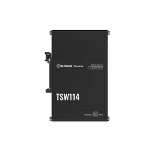 TELTONIKA TSW114 GIGABIT DIN RAIL SWITCH 5X GE PORTS - Akcesoria do monitoringu - miniaturka - grafika 3
