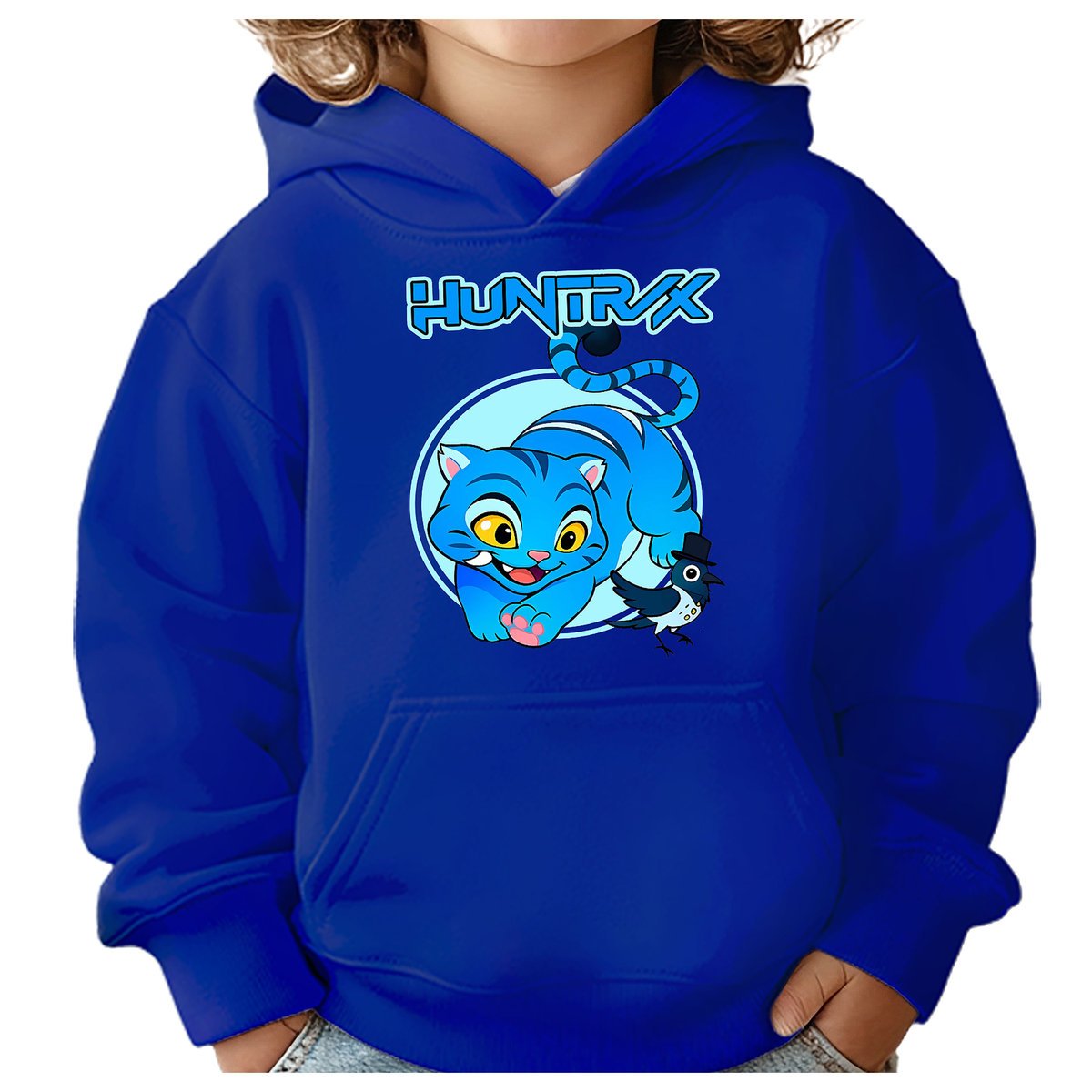 BLUZA DZIECIĘCA DERPY KOT DEMON HUNTERS HUNTRIX 146-152 Z KAPTUREM