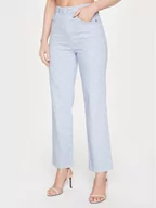 Spodnie damskie - Guess Jeansy Melrose W3RA32 WF5V3 Niebieski Regular Fit - miniaturka - grafika 1
