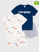 Rampersy - PETIT BATEAU Piżamy (2 szt.) w kolorze granatowym i białym - miniaturka - grafika 1