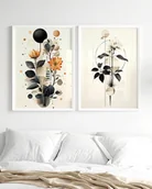 Obrazy i zdjęcia - Zestaw plakatów Roślinne wariacje II - miniaturka - grafika 1