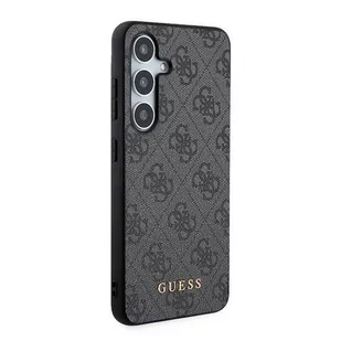 Guess GUHCS24SG4GFGR S24 S921 czarny/black hardcase 4G Metal Gold Logo - Etui i futerały do telefonów - miniaturka - grafika 4