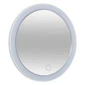 Lustra - Lustro LED okragłe białe - miniaturka - grafika 1