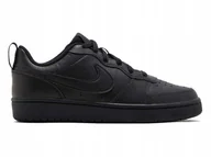 Buty sportowe damskie - Buty sportowe Nike Court Borough Low BQ5448-001 uniseks skórzane 36,5 - miniaturka - grafika 1