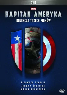 Kapitan Ameryka Kolekcja 3 DVD) - Science-fiction DVD - miniaturka - grafika 1