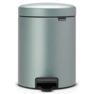 Brabantia kosz z pedałem NEWICON 5 l zielony - Kosze na śmieci - miniaturka - grafika 1
