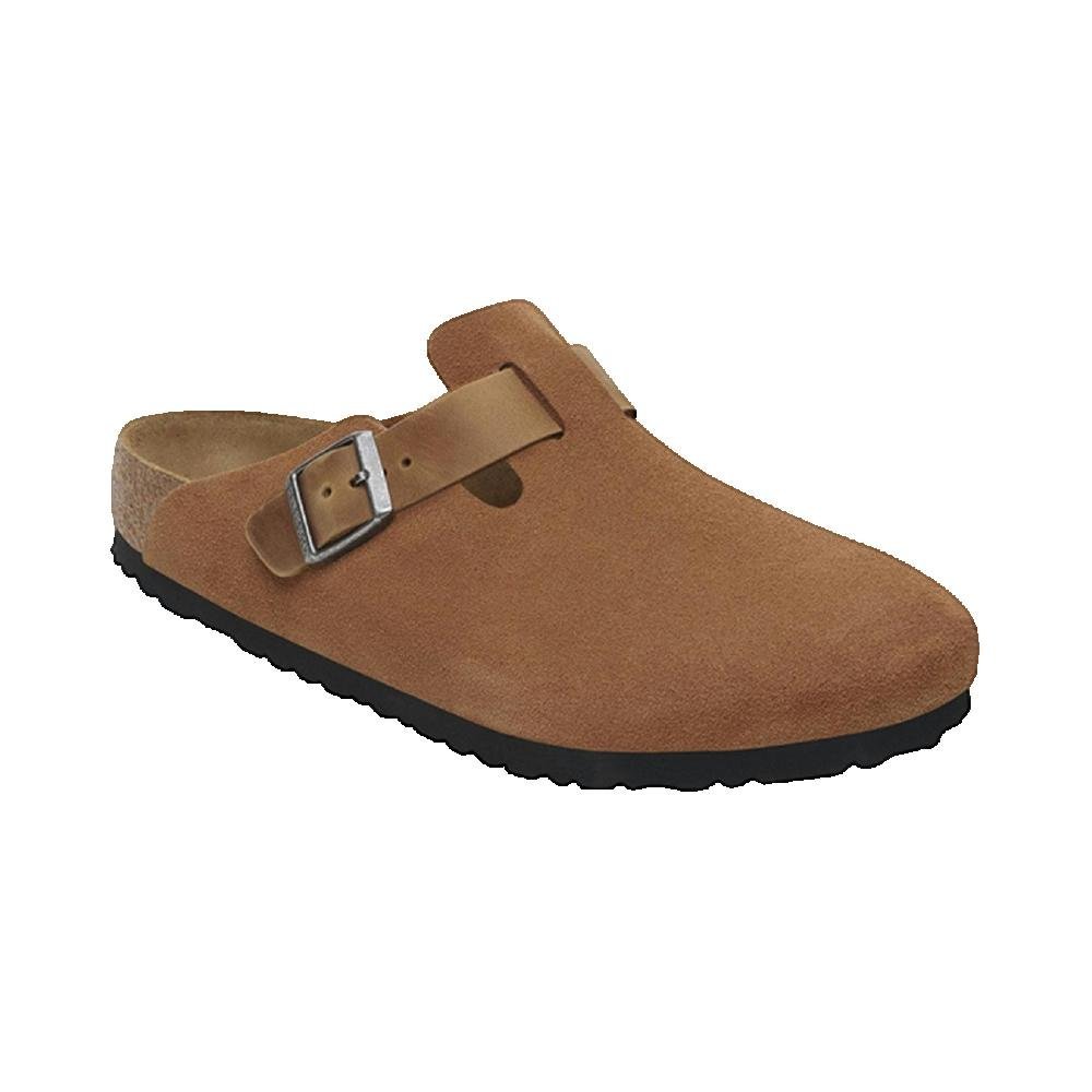 Birkenstock Boston męskie klapki skórzane