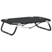 Legowiska dla psów - vidaXL Legowisko dla psa, antracytowe, tkanina Oxford i stal - miniaturka - grafika 1