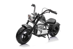 Pojazd Motorek Chopper Warrior Szary - Samochody i pojazdy dla dzieci - miniaturka - grafika 1