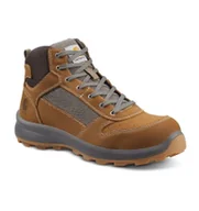 Botki męskie - Buty Carhartt Michigan Sneaker Midcut S1P brown - miniaturka - grafika 1
