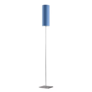 Lampa podłogowa LYSNE Florencja, 60 W, E27, niebieska/chrom, 165x20 cm - Lampy stojące - miniaturka - grafika 1