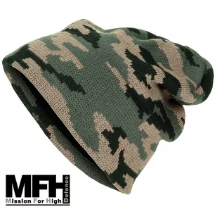 CZAPKA "Beanie"  MORO MFH olive - Czapki damskie - miniaturka - grafika 1