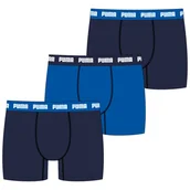 Majtki męskie - Męskie bokserki Puma Everyday Boxers 3P Rozmiar: XXL / Kolor: niebieski - miniaturka - grafika 1