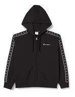 Bluzy damskie - Champion Damska bluza z kapturem, Czarny, M - miniaturka - grafika 1