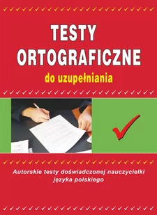 Testy ortograficzne do uzupełniania - E-booki - języki obce - miniaturka - grafika 1