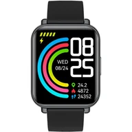 Smartwatch - Niceboy Watch 4 NFC Czarny - miniaturka - grafika 1