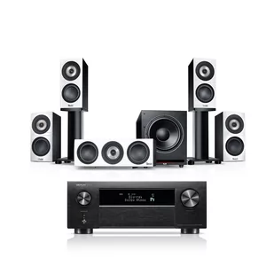 Kino domowe Teufel DEFINION 3S Surround + Denon AVC-X4800H "5.1-Set" - Kino domowe - miniaturka - grafika 1