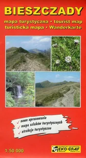 EkoGraf Bieszczady, 1:50 000 - praca zbiorowa - Atlasy i mapy - miniaturka - grafika 1