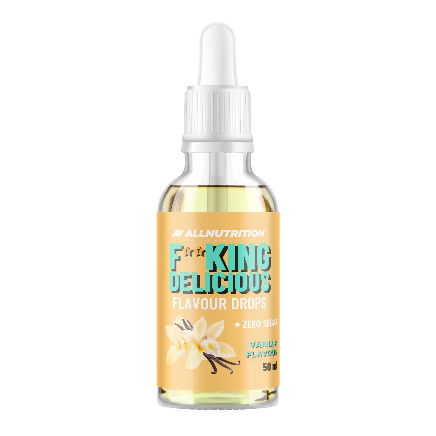Allnutrition Fitking Delicious Flavor Drops - vanilla Syrop waniliowy