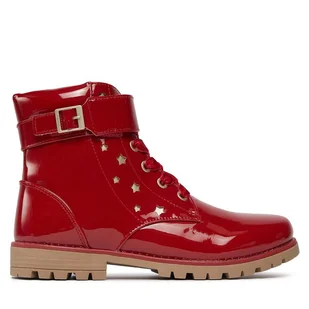 Botki Mayoral 48388 Czerwony - Buty dla dziewczynek - miniaturka - grafika 1