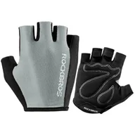 Rękawiczki rowerowe - Rękawiczki rowerowe Rockbros S099GR rozmiar XXL - szare - miniaturka - grafika 1