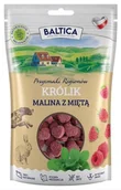Przysmaki dla psów - BALTICA PRZYSMAKI REGIONÓW Królik z maliną i miętą 100g - miniaturka - grafika 1