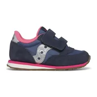 Buty dla dziewczynek - Saucony Originals Baby Jazz HL, Buty dziecięce Unisex, Navy Silver Pink, 26 EU - miniaturka - grafika 1