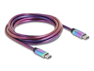 DeLOCK 81116 kabel USB USB 2.0 2 m USB C Wielobarwny - Kable USB - miniaturka - grafika 1