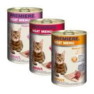 Mokra karma dla kotów - PREMIERE Zestaw mieszany Meat Menu Adult 6 x 400 g Zestaw mieszany 1 - miniaturka - grafika 1