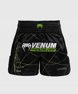 Kimona, stroje i obuwie - Venum Spodenki Muay Thai Training Camp 4.0 Black/Neon Green M - miniaturka - grafika 1