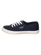 Trampki damskie - Pepe Jeans FOOTWEAR Sneakersy "Basic" w kolorze granatowym - miniaturka - grafika 1