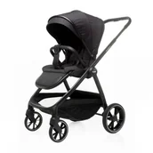 Wózki dziecięce - 4Baby Foster Black Wózek Spacerowy • duże amortyzowane koła • siedzisko przodem/tyłem • lekki 0-22KG - miniaturka - grafika 1