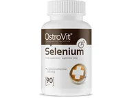Witaminy i minerały dla sportowców - Ostrovit Selen Selenium 90 tabletek OstroVit - miniaturka - grafika 1