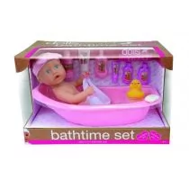 Dolls World Lalka bobas z wanna i akcesoriami 016-08855 - Lalki dla dziewczynek - miniaturka - grafika 2