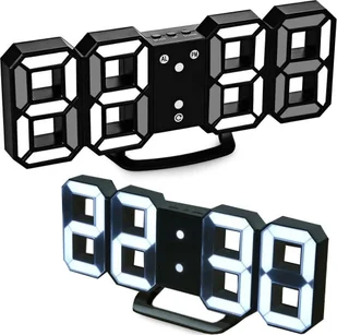 Verk Zegar budzik elektroniczny termometr z alarmem LED - Zegary - miniaturka - grafika 1