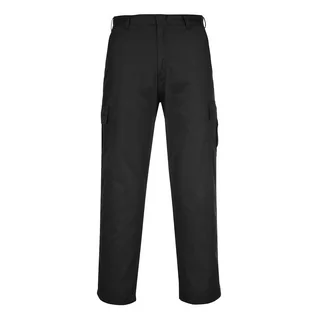 Spodnie męskie - Portwest portwest c701bkr28 talii, normalny długość Combat -- Czarny, czarny C701BKT36 - grafika 1