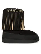 Śniegowce damskie - LOVE MOSCHINO Śniegowce JA24462G0NISN00A Czarny - miniaturka - grafika 1
