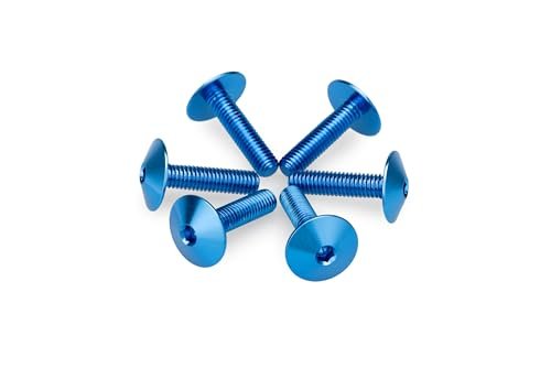 Puig 21766A Zestaw narzędzi anodowanych do kopuł, niebieski