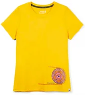 Koszulki i topy damskie - Koszulka damska Smartwool  Merino Sport 150 Crankset Short Sleeve Mango Sorbet S - miniaturka - grafika 1