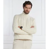 Swetry męskie - POLO RALPH LAUREN Wełniany golf | Regular Fit | z dodatkiem kaszmiru - miniaturka - grafika 1