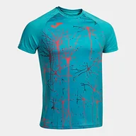 Koszulki męskie - Joma Męski T-shirt z krótkim rękawem Elite Ix, turkusowy, XXXXS - miniaturka - grafika 1