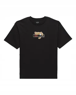 T-shirt Męski VANS Times Up SS Black VN000M5FBLK1 L - Koszulki męskie - miniaturka - grafika 1