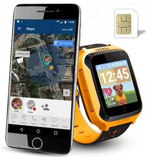 CALMEAN Go Żółty - Smartwatch - miniaturka - grafika 1