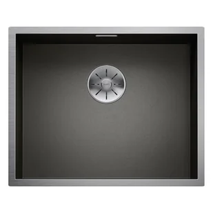 Blanco ZEROX 500-U Stal Dark Steel InFino 526243 526243 - Zlewozmywaki - miniaturka - grafika 1