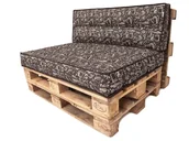 Poduszki ogrodowe - Hobbygarden Zestaw poduch Tomek - Brązowa kawa - 120x82 cm PTPBRK2 - miniaturka - grafika 1