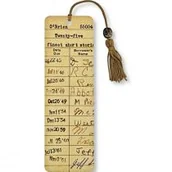 Zakładki do książek - Zakładka do książki Karta biblioteczna Vintage Peter Pauper Press - miniaturka - grafika 1