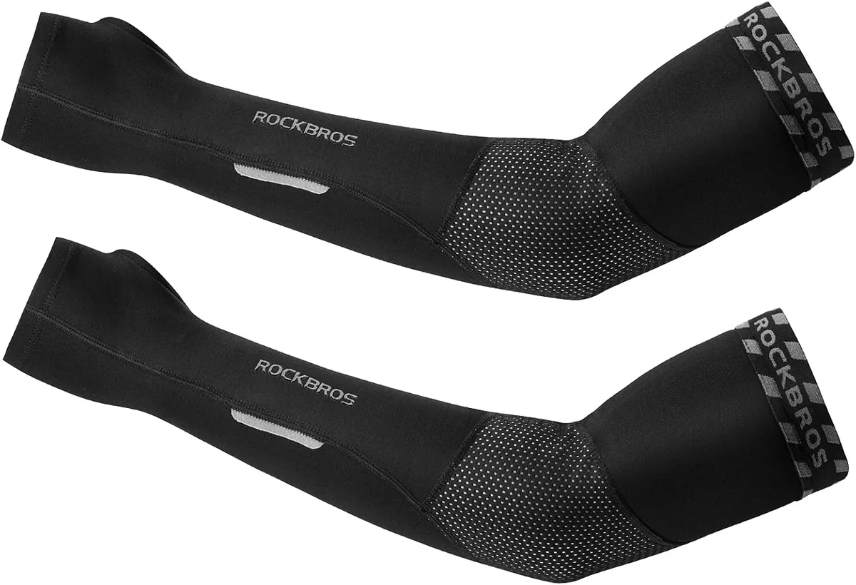 ROCKBROS Rękawki rowerowe L-XL ocieplacze na ręce UV ciepłe unisex