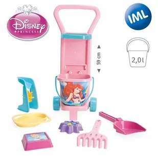 Wader 77571 Wózek Princess Disney - Zabawki i gry sportowe - miniaturka - grafika 1