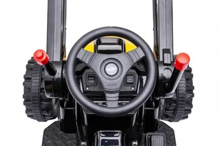 Pojazd Koparka Traktor Żółty - Pojazdy elektryczne dla dzieci - miniaturka - grafika 15