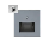 Akcesoria do oświetlenia - Emithor 70416 - LED Oświetlenie schodów z czujnikiem SUNNY LED/1W/230V szare - miniaturka - grafika 1